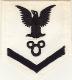 US NAVY Sailmaker's Rating badge.. 3rd class petty officer (pre 1918)